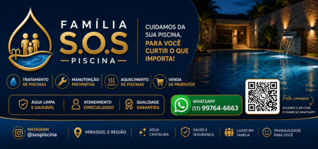 Capa Família S.O.S Piscinas