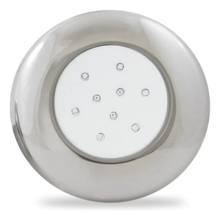  Led 9w Inox Branco Frio