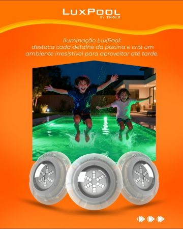 LED RGB 9w LUXPOOL 
